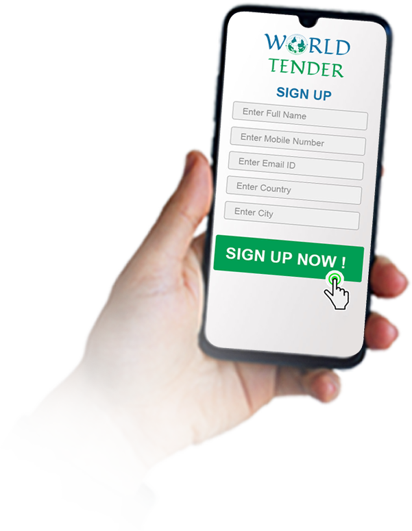 Phone with Signup Form